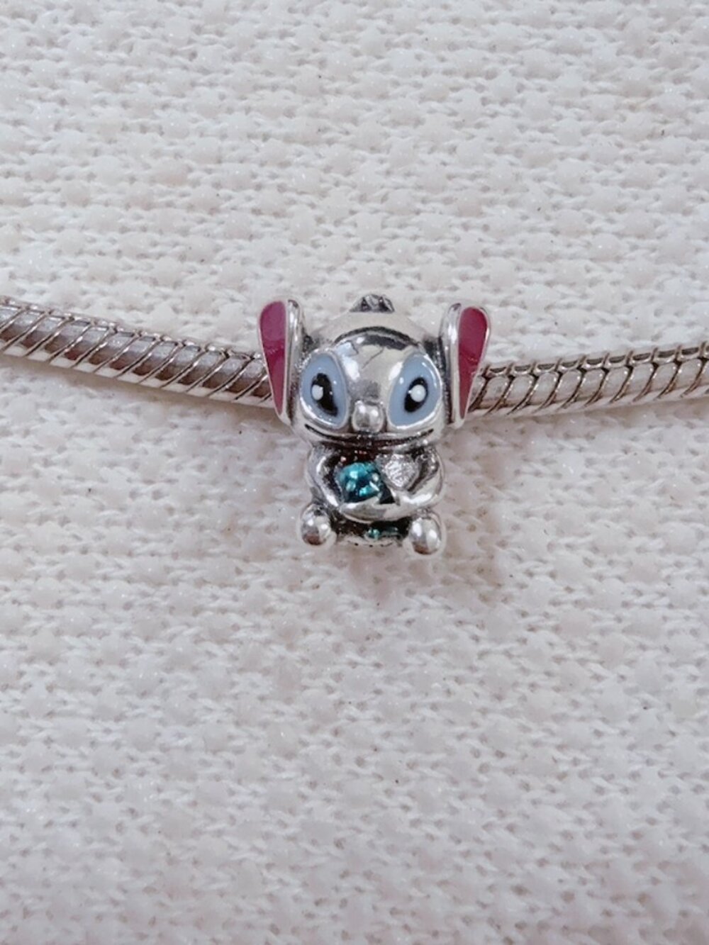 Lilo & Stitch, Cartoon Bead Charm S925 Silver Charm For Pandora Bracelet